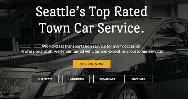 seattle top rated town car service