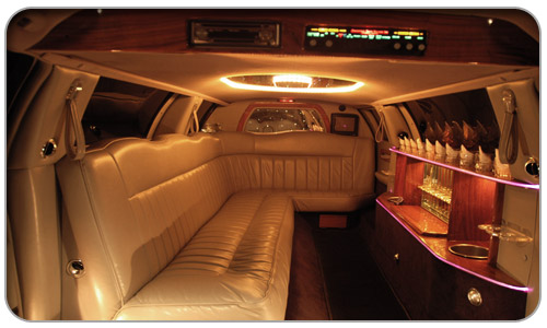 10 passenger stretch limousine