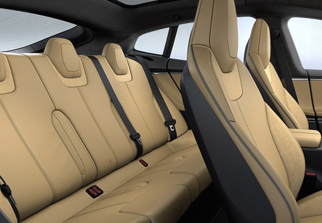 4 passenger luxury sedan tesla